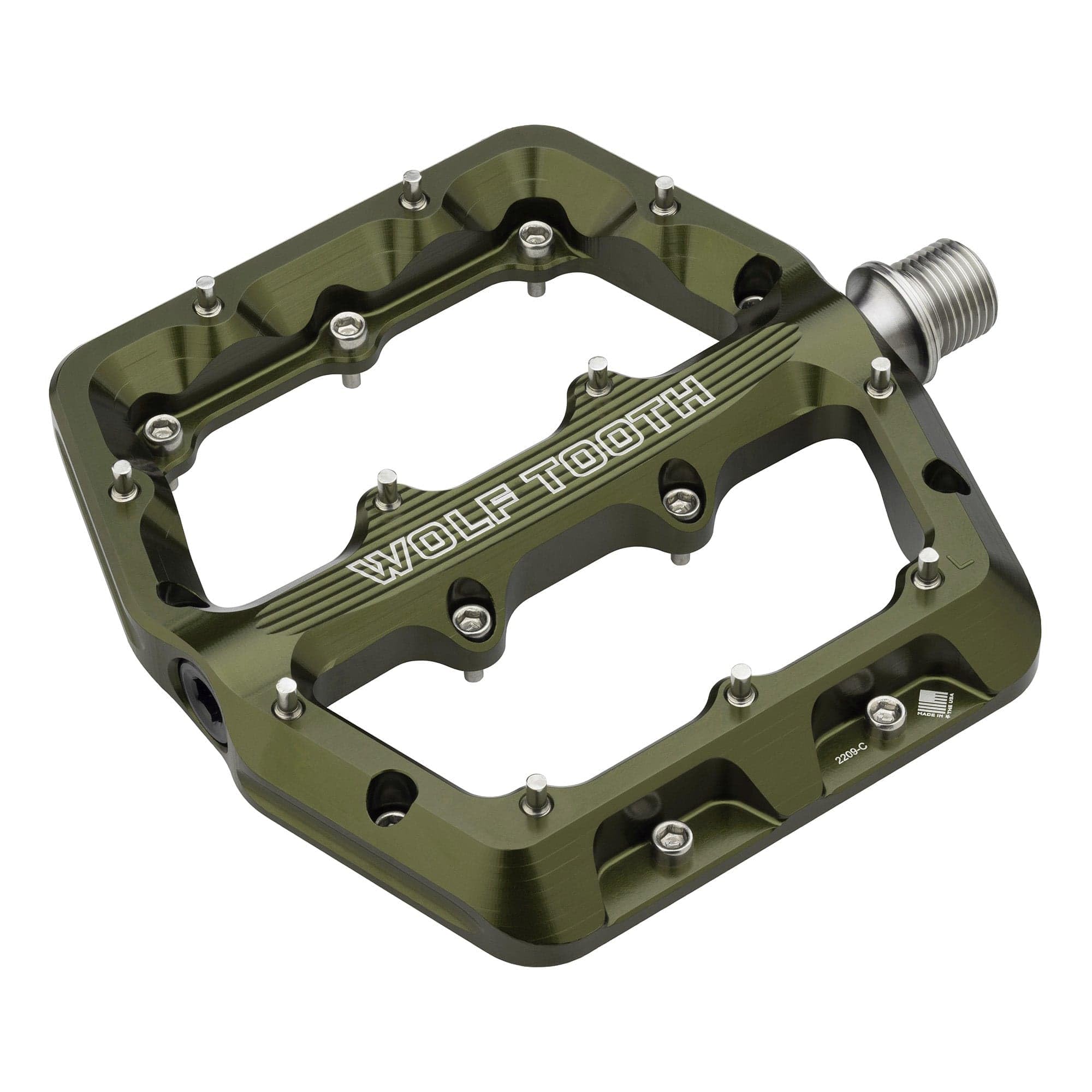 Amazon.com : Wolf Tooth Waveform Aluminum Pedals - Large - Black